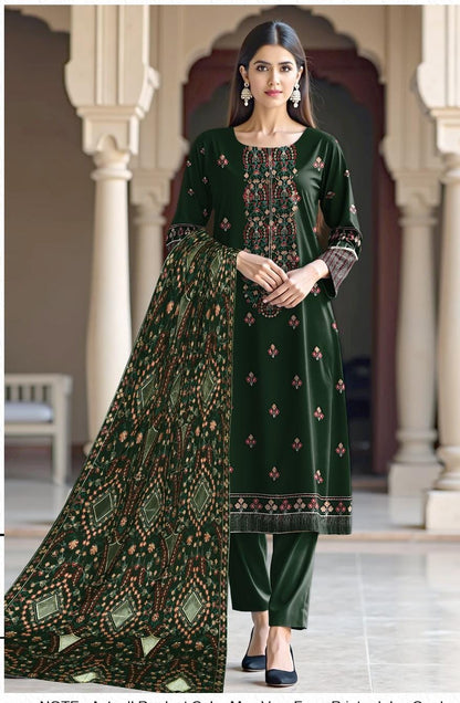 Breeze Dhanak 3PC #1700