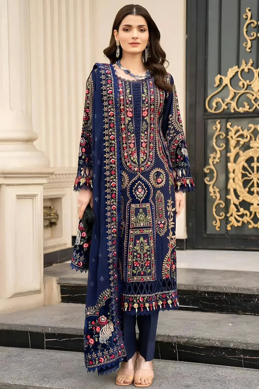 Bareeze Danak 3Pc Luxury collection